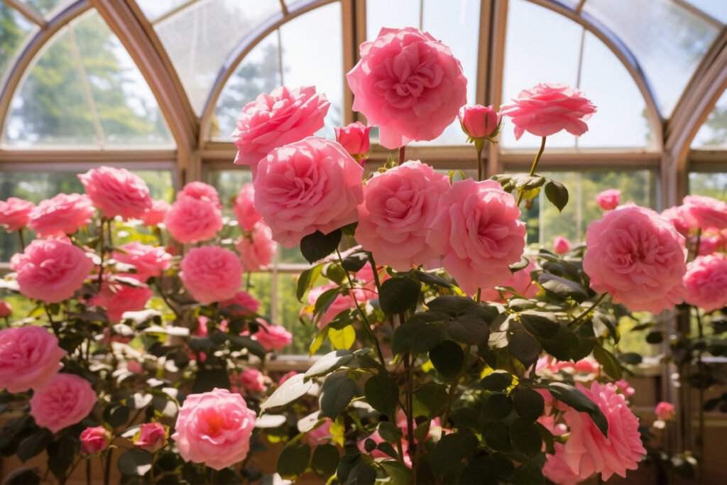 arbusto de rosas