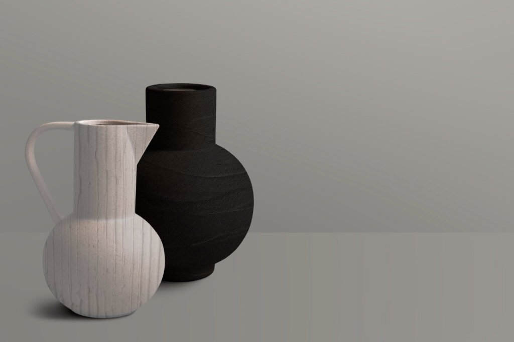 accesorios usados en en el estilo de decoración minimalista