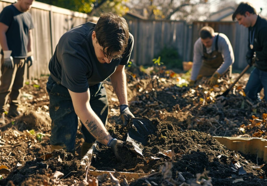 Construcción de compostador casero en 5 pasos: perforación, base, malla, tapa y llenado