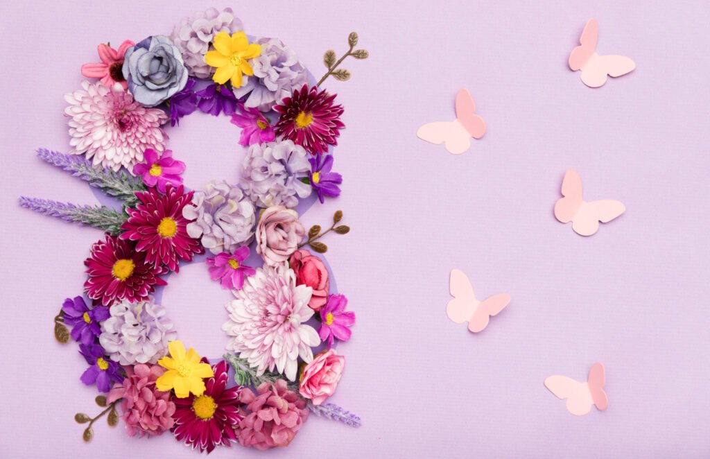 Letra floral 3D para cumpleaños: impacto visual en redes sociales
