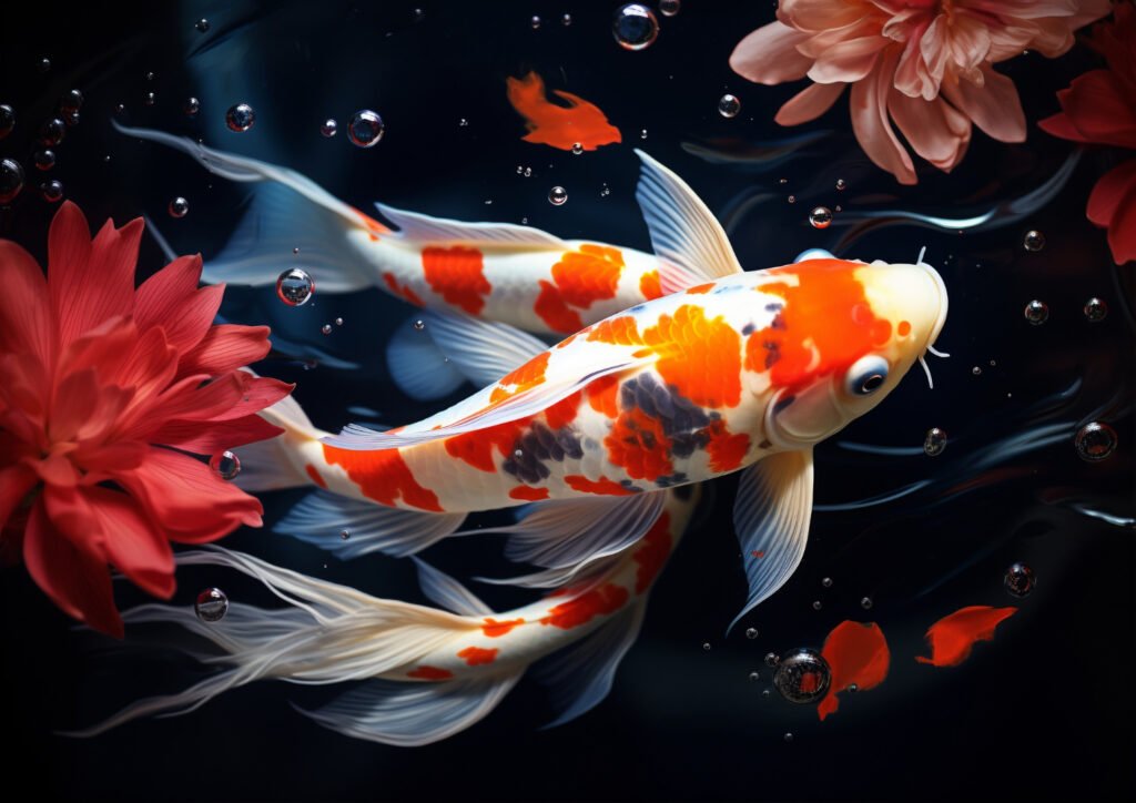 biologia de los peces japoneses: conoce que debes de evitar para que tus peces crezcan sanos.